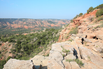 Palo Duro Canyon State Park in Texas, USA