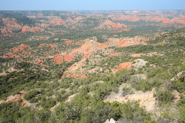 Fototapeta na wymiar Palo Duro Canyon State Park in Texas, USA