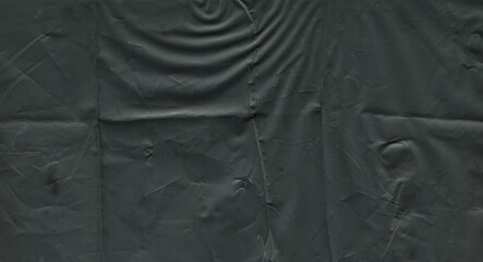 texture of black scratched polyethylene background