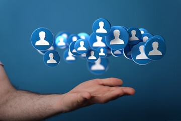 internet net and data digital concept