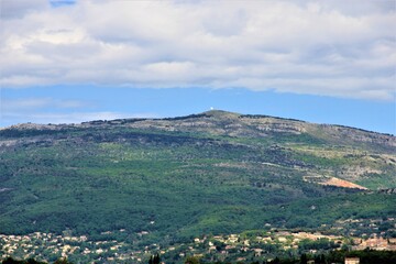observatoire plateau de Caussols vue de Valbonne