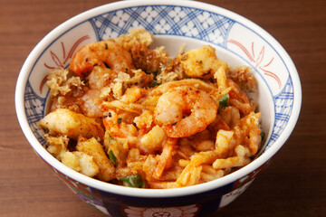 海鮮かき揚げ丼