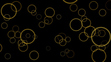 金色の円形の背景素材	