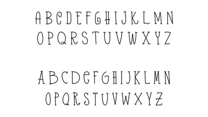 Handwritten brush modern calligraphy,hand drawing on isolated on white background ,Vector illustration EPS 10