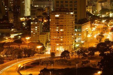 Obraz premium Centro da capital Paulistana
