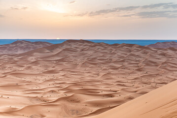Obraz na płótnie Canvas Sahara Desert in Marrakech, Morocco