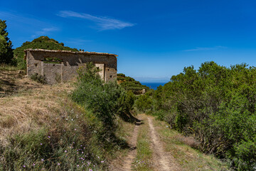 Fototapeta premium Wanderung auf den Skopos / Zakynthos