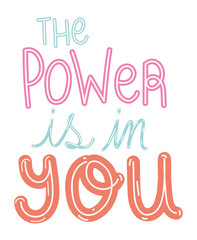 isolated motivation poster