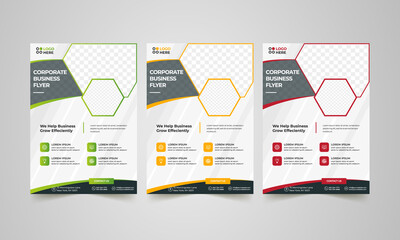 Corporate business flyer vector design,
Corporate Business flyer template vector design,
Flyer Template Geometric shape used for business poster layout