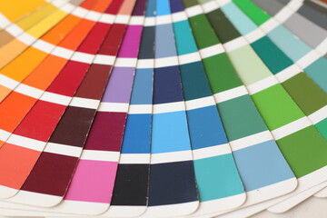 Obraz premium Color diy swatches, close up