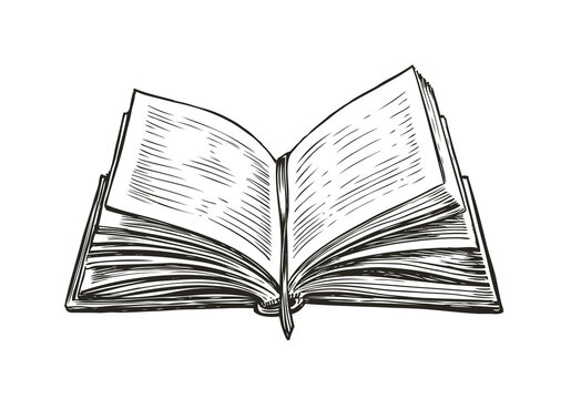 Open Book Drawing Images – Browse 325,072 Stock Photos, Vectors, and Video