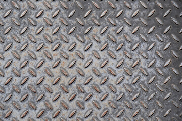 Old metal plate. For use as a background or texture.