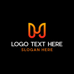 Letter M Minimalist Logo Design