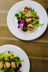 plate with food