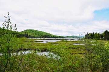 Lake Archambault in Mont-Tremblant provincial park