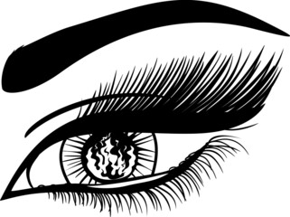 The fire in her eyes