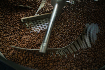 coffee beans roasted