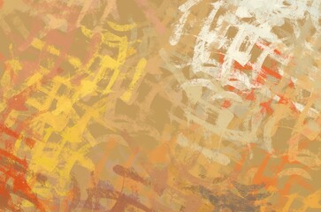 Modern art. Handmade background. Colorful pattern. Backdrop material. Wide brush. Painterly mix. Abstract. Color texture. 2d illustration. Wall painting. Canvas surface.