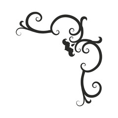 baroque vintage corner