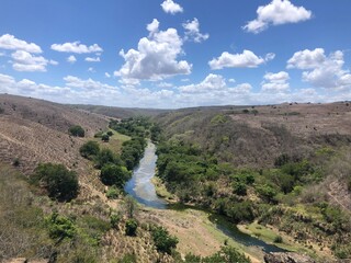 river in the mountains