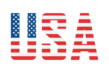 usa word design