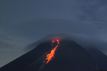 Merapi Volcano Mountain Lava