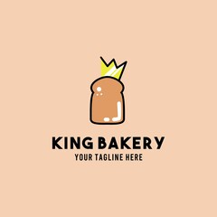 King bakery outline icon. linear style sign for mobile concept and web design. King bakery simple line vector icon. King bakery symbol, logo illustration. Pixel perfect vector graphics