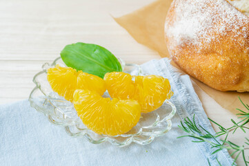 皮をむいた夏みかん