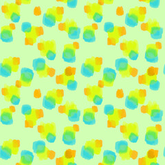 水彩シームレスパターン抽象ドット