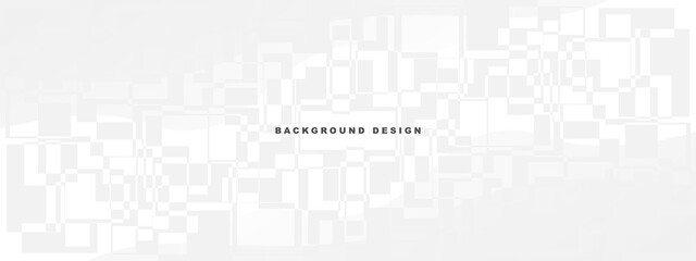 Minimal geometric white background abstract design.