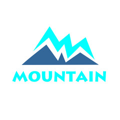 mountain logo design