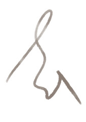 Abstract illustration. Poster. Simple lines on a color background.