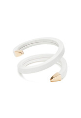 Bracelet white color on the arm