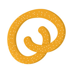 pretzel icon design