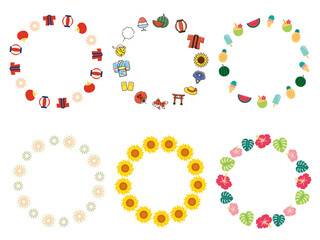 Summer Frames 夏のフレームセット