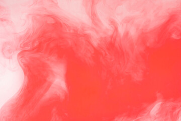 Bloody stains on water background texture. bloody smudged. Red smoke background. watercolor in water background red. red motion ink in water