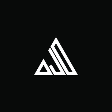 D J D letter logo creative design. DJD icon