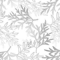 seamless leaves pattern design
