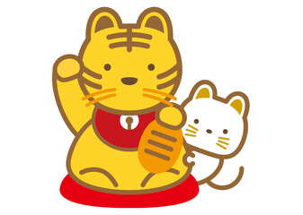 年賀状デザイン・寅年