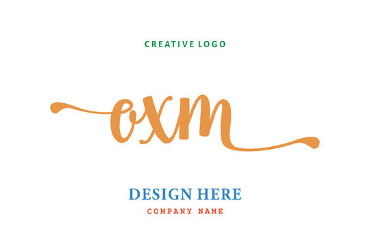 OXM lettering logo is simple, easy to understand and authoritative