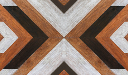 Multicolor wooden floor pattern background