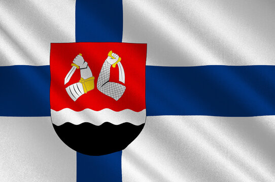 Flag Of South Karelia region in Finland