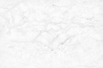 Fototapeta na wymiar White grey marble top-view texture background in seamless glitter pattern.