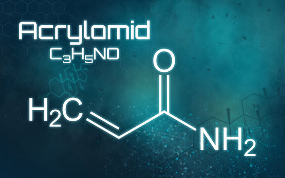 Chemische Formel von Acrylamid