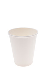 paper cup for coffee isolated