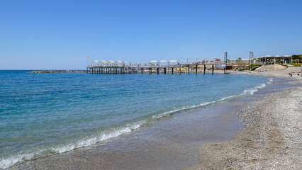 Fototapeta na wymiar A wonderful holiday in Turkey, Antalya coast