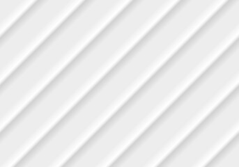 Obraz premium Abstract modern stripes lines White and gray Vector background