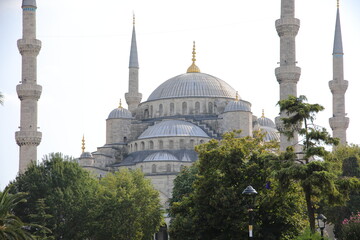 Fototapeta na wymiar The Blue Mosque, Istanbul, Turkey