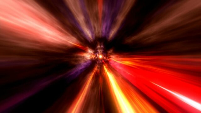This is a stock graphic of motion showing flying through a hyperspeed space tunnel.