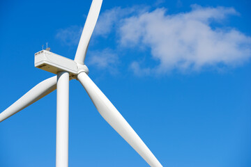 Green energy concept view